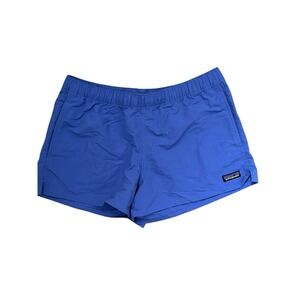 Patagonia Womens Baggies Short‎ Unlined Pockets Hiking Elastic Waist, Size Small